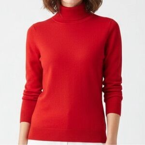 Calvin Klein Red Turtleneck Sweater - Large